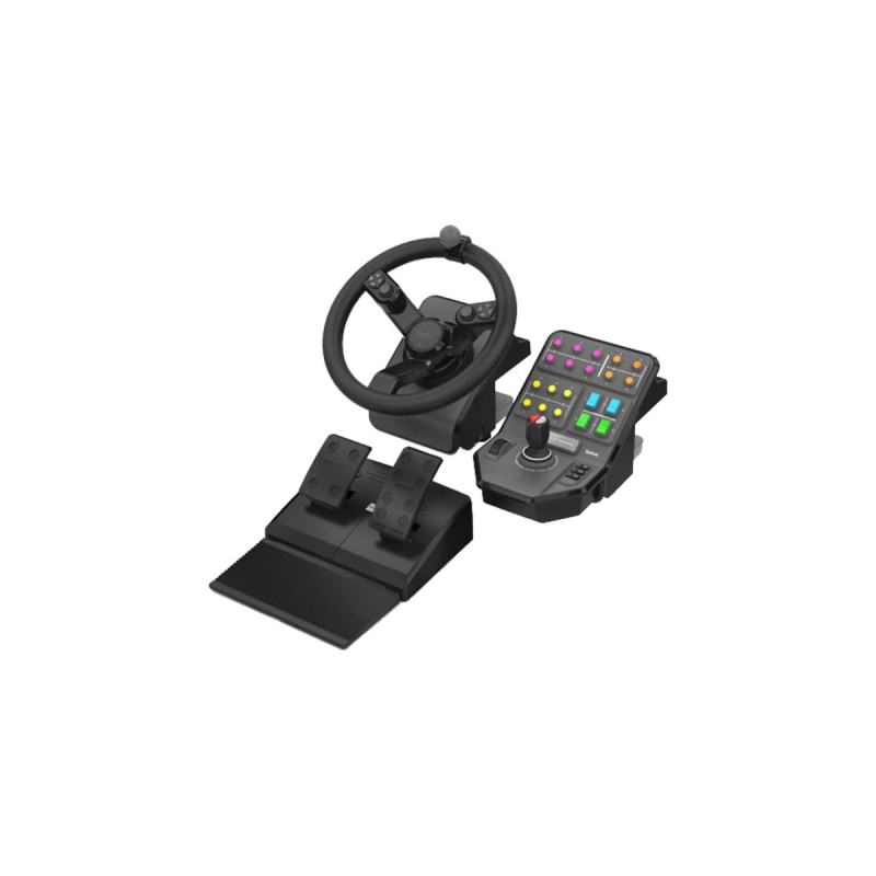 Logitech G Saitek Farm Sim Controller, Simulatoren-Set(schwarz/grau, Bundle für schwere Maschinen)