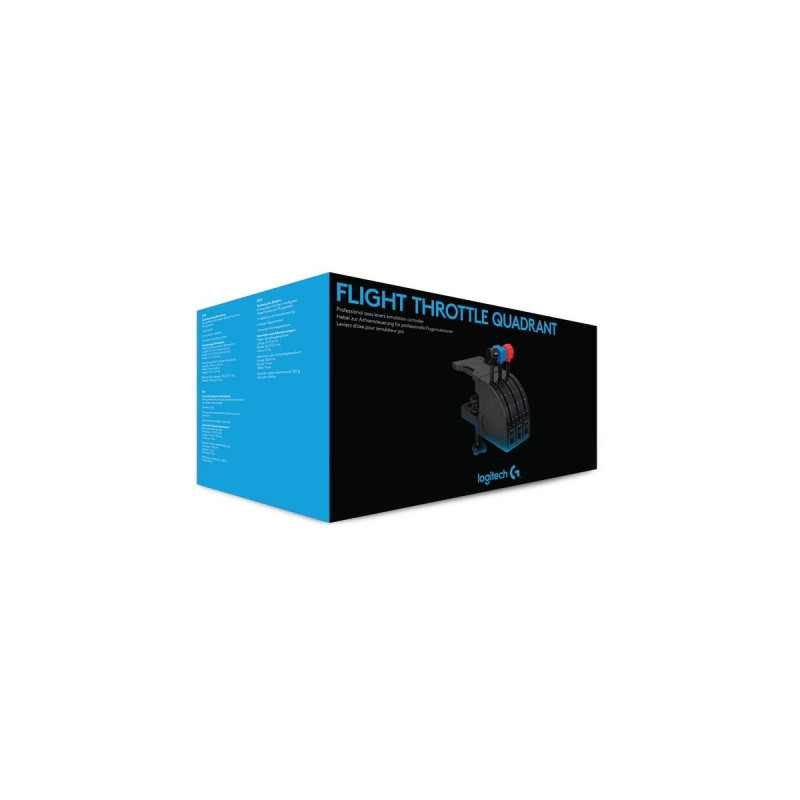 Logitech G Saitek PRO Flight Throttle Quadrant, Schubhebel