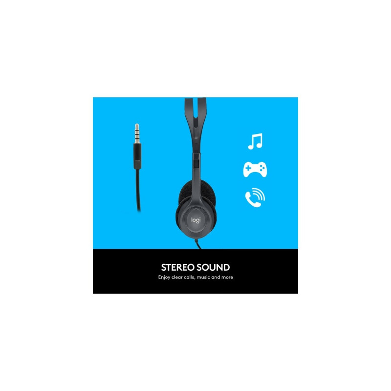 Logitech Headset H111(grau)