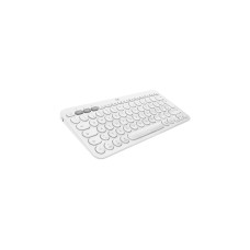 Logitech K380 Multi-Device für Mac, Tastatur(weiß, DE-Layout, Bluetooth, kompatibel mit macOS/iOS/iPadOS)
