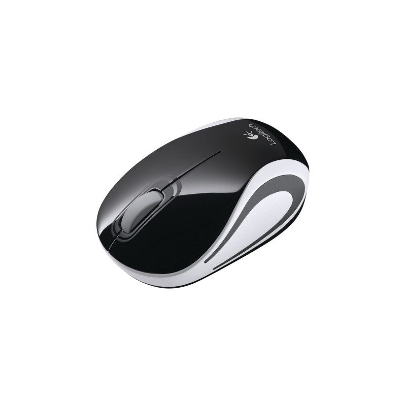 Logitech M187 Wireless Mini, Maus(schwarz)