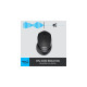 Logitech M330 Silent Plus, Maus(schwarz)