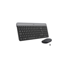 Logitech MK470 Slim Combo, Desktop-Set(graphit, DE-Layout, Scissor-Switch)