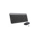 Logitech MK470 Slim Combo, Desktop-Set(graphit, DE-Layout, Scissor-Switch)