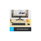 Logitech MK470 Slim Combo, Desktop-Set(graphit, DE-Layout, Scissor-Switch)