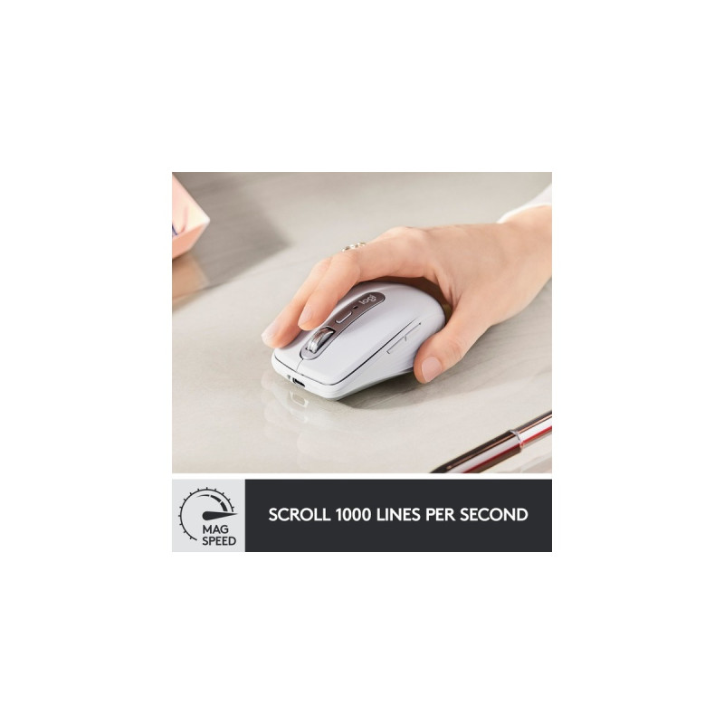 Logitech MX Anywhere 3 for Business, Maus(hellgrau)