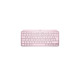 Logitech MX Keys Mini, Tastatur(rosa, DE-Layout)