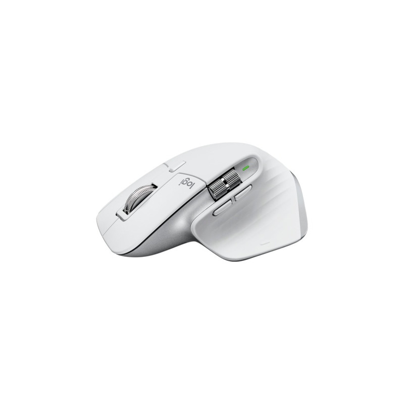 Logitech MX Master 3S, Maus(hellgrau, 7 Tasten, Logi Bolt, Bluetooth, kompatibel mit PC/Mac/iPad/Android)