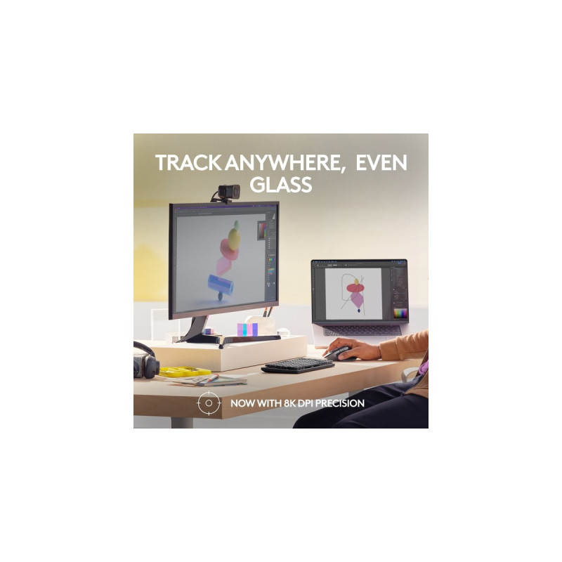 Logitech MX Master 3S für Mac, Maus(graphit, 7 Tasten, Bluetooth, optimiert für das Apple-Ökosystem)