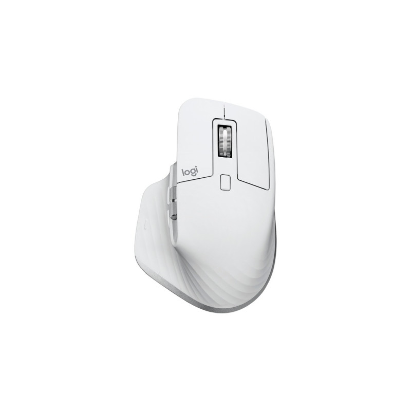 Logitech MX Master 3S für Mac, Maus(hellgrau, 7 Tasten, Bluetooth, optimiert für das Apple-Ökosystem)
