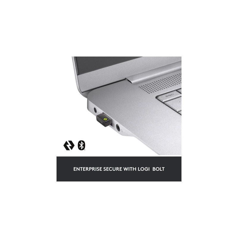 Logitech MX Master 3S for Business, Maus(graphit, 7 Tasten, Logi Bolt, Bluetooth, kompatibel mit PC/Mac/iPad/Android)