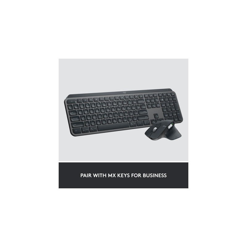 Logitech MX Master 3S for Business, Maus(graphit, 7 Tasten, Logi Bolt, Bluetooth, kompatibel mit PC/Mac/iPad/Android)