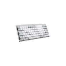 Logitech MX Mechanical Mini für Mac, Tastatur(hellgrau/weiß, DE-Layout, taktile Schalter, Bluetooth, kompatibel mit macOS, iPadOS und iOS)
