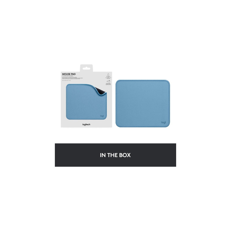 Logitech Mouse Pad Studio, Mauspad(hellblau)