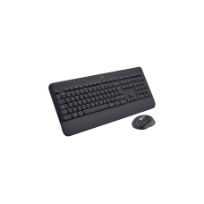 Logitech Signature MK650 Combo for Business, Desktop-Set(graphit, DE-Layout, Plunger, Logi Bolt, Bluetooth, für Windows/macOS/Chrome OS/Linux/iPadOS/Android)