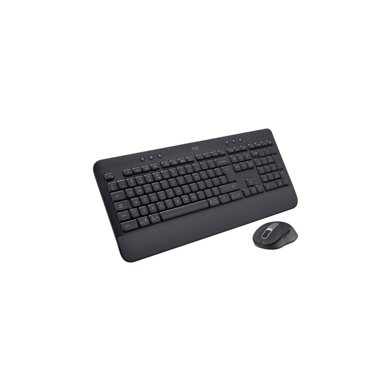 Logitech Signature MK650 Combo for Business, Desktop-Set(graphit, DE-Layout, Plunger, Logi Bolt, Bluetooth, für Windows/macOS/Chrome OS/Linux/iPadOS/Android)
