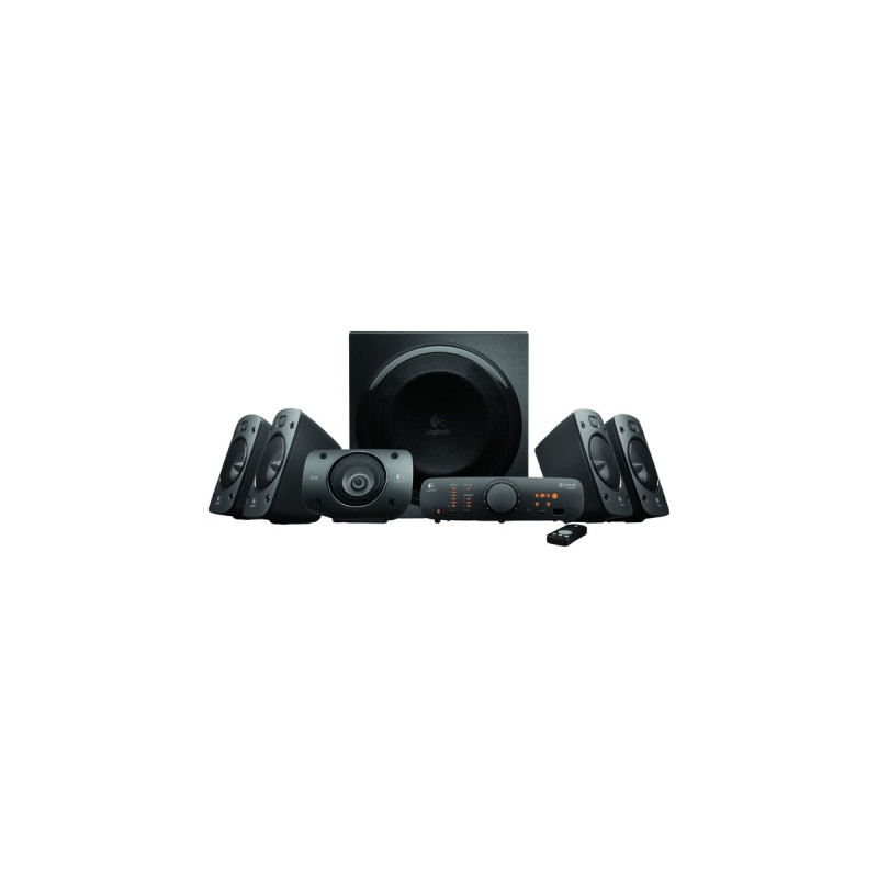 Logitech Speaker System Z906, PC-Lautsprecher(schwarz, THX-zertifiziert, Retail)