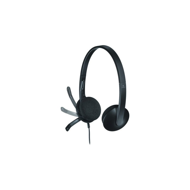 Logitech Stereo Headset H340(schwarz, Retail)