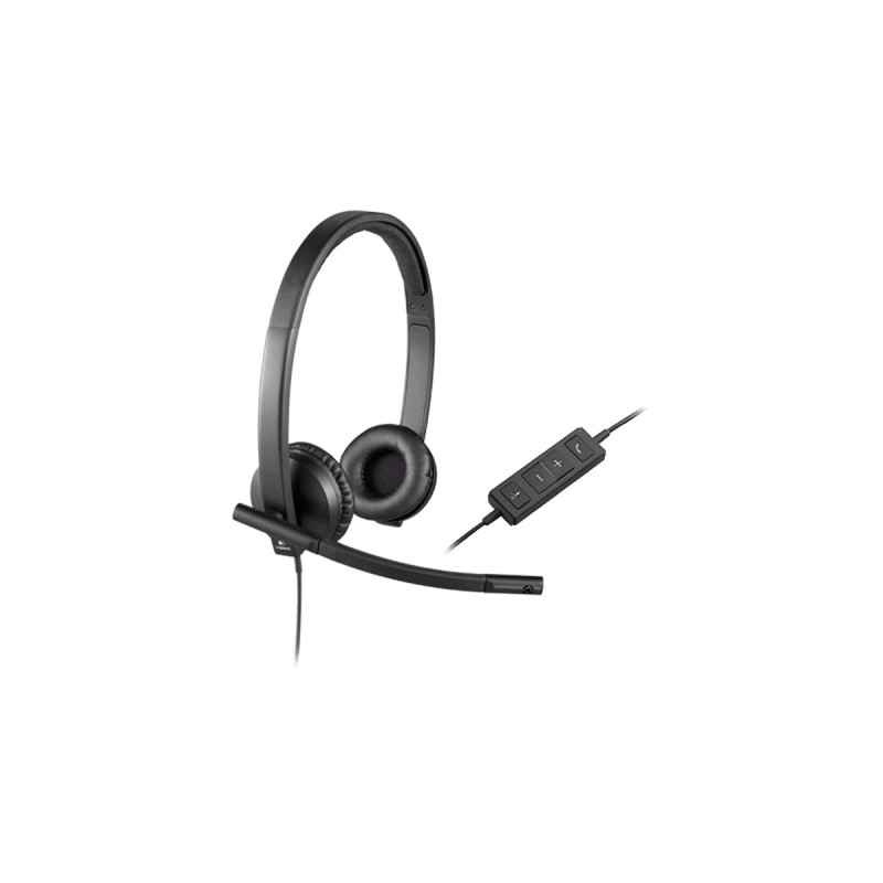 Logitech USB Stereo Headset H570e(schwarz)