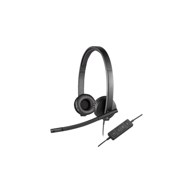 Logitech USB Stereo Headset H570e(schwarz)