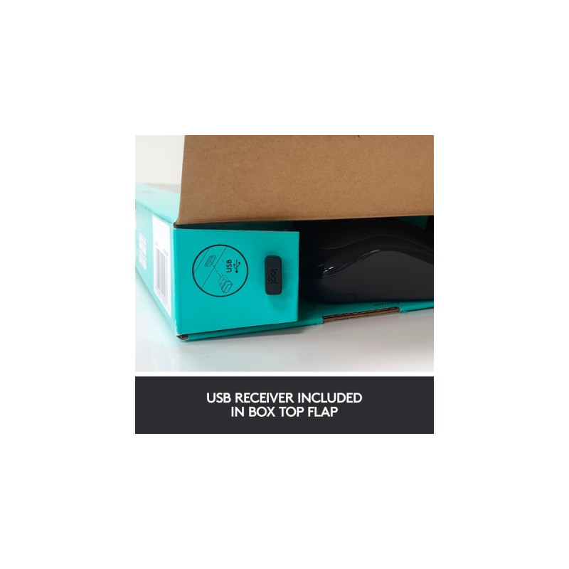 Logitech Wireless Combo MK270, Set(schwarz/silber, DE-Layout, Rubberdome)