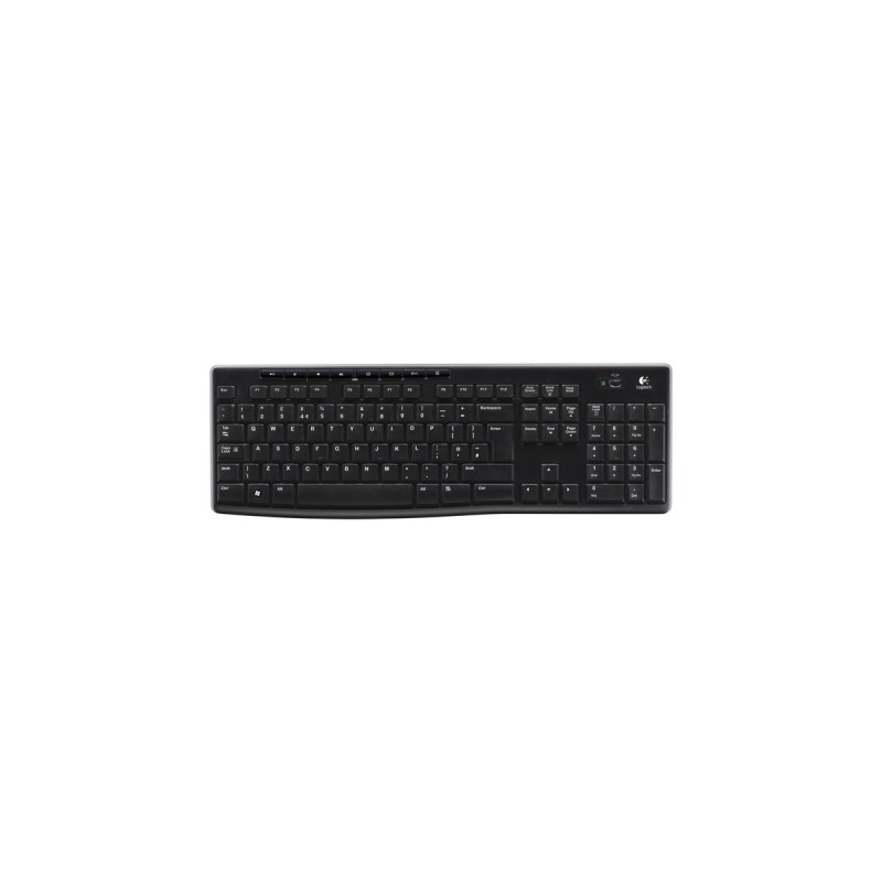 Logitech Wireless Keyboard K270, Tastatur(schwarz, DE-Layout, Retail)