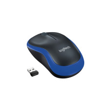 Logitech Wireless Mouse M185, Maus(blau, Retail)