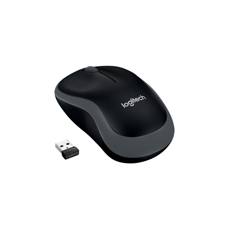 Logitech Wireless Mouse M185, Maus(grau, Retail)