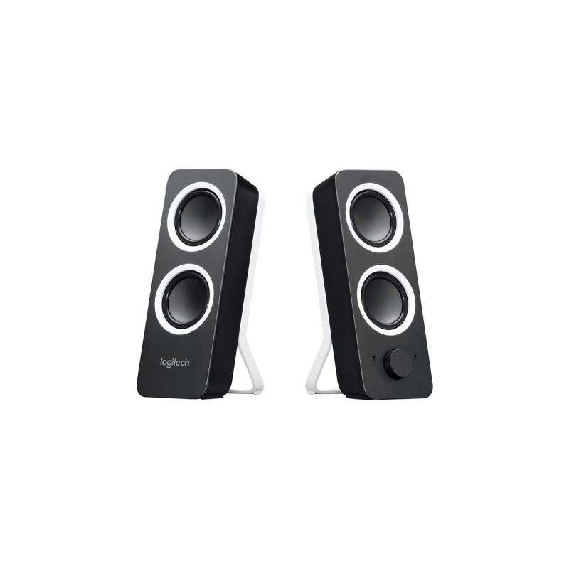 Logitech Z200 Black 2.0, PC-Lautsprecher(schwarz)