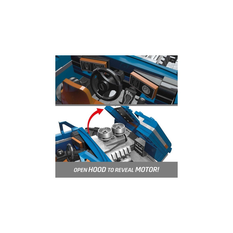 MEGA Hot Wheels Collector Bigfoot Monster Truck Auto, Konstruktionsspielzeug(Maßstab 1:18)