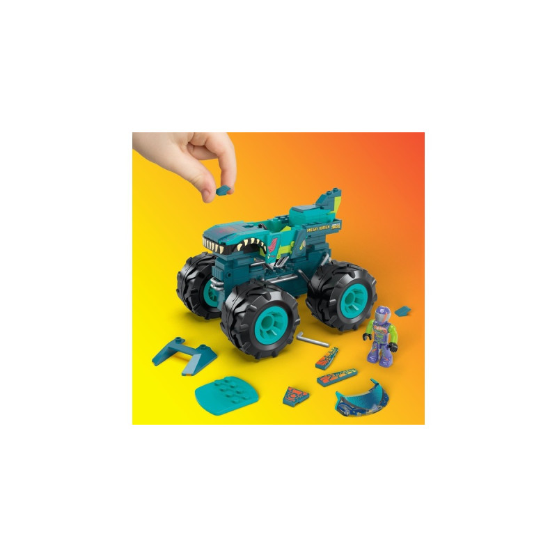MEGA Hot Wheels Mega-Wrex Monster Truck, Konstruktionsspielzeug