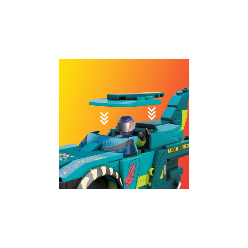 MEGA Hot Wheels Mega-Wrex Monster Truck, Konstruktionsspielzeug