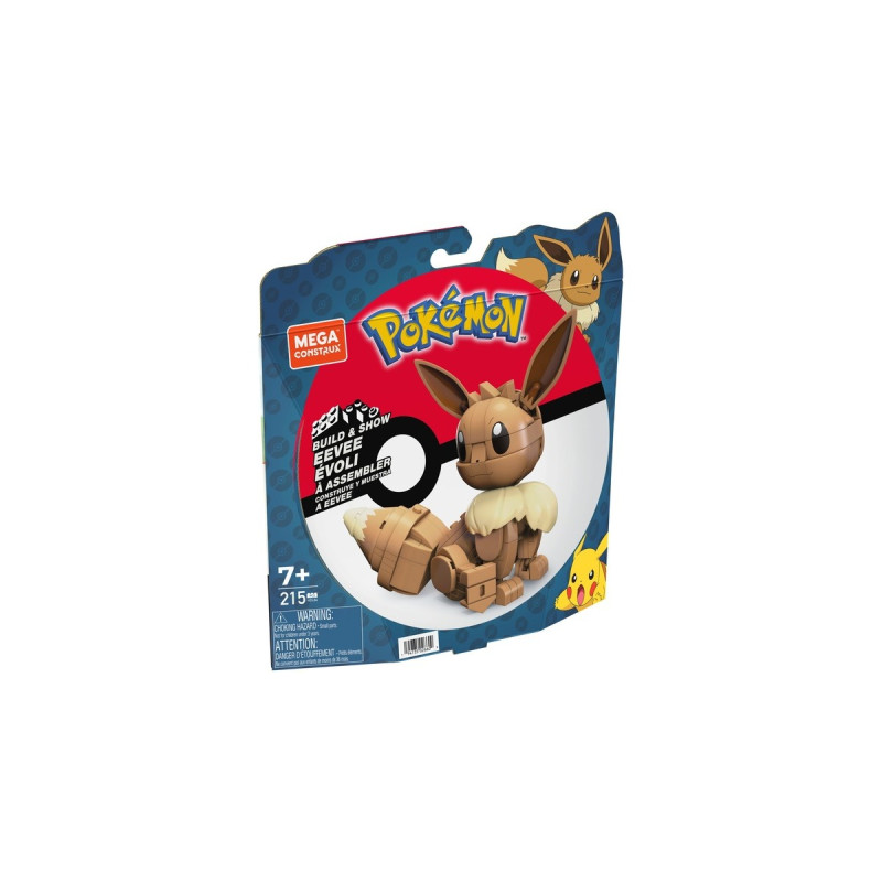 MEGA Pokémon Build & Show Eevee, Konstruktionsspielzeug