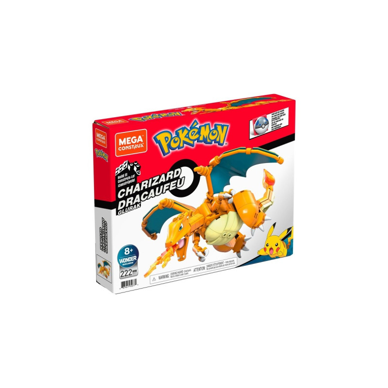 MEGA Pokémon Glurak, Konstruktionsspielzeug