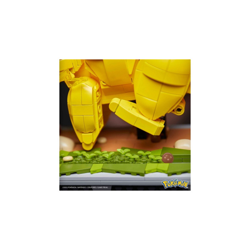 MEGA Pokémon Motion Pikachu , Konstruktionsspielzeug(Collector Figur, bewegliches Bauset)