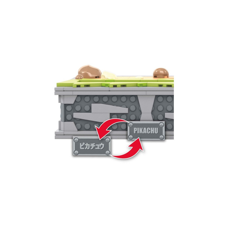 MEGA Pokémon Motion Pikachu , Konstruktionsspielzeug(Collector Figur, bewegliches Bauset)