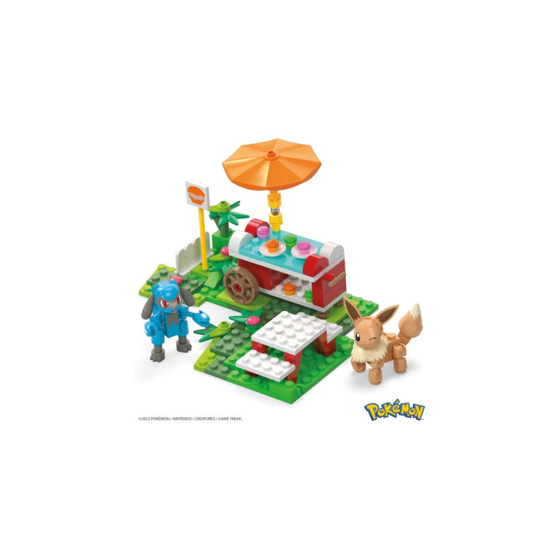 MEGA Pokémon - Pofflé Picknick Abenteuer Bauset, Konstruktionsspielzeug
