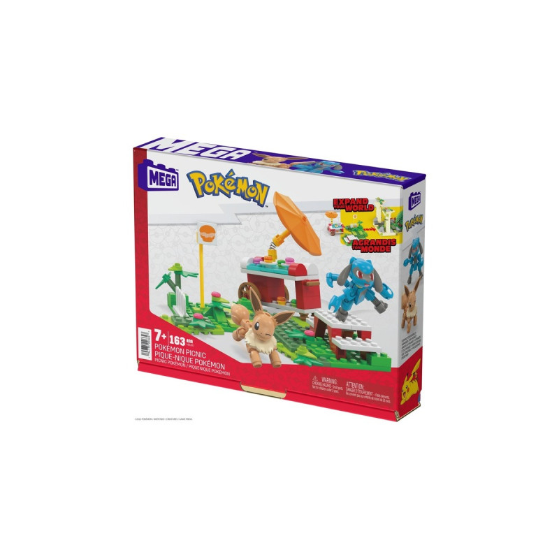 MEGA Pokémon - Pofflé Picknick Abenteuer Bauset, Konstruktionsspielzeug