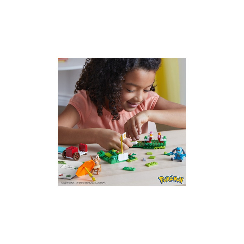 MEGA Pokémon - Pofflé Picknick Abenteuer Bauset, Konstruktionsspielzeug