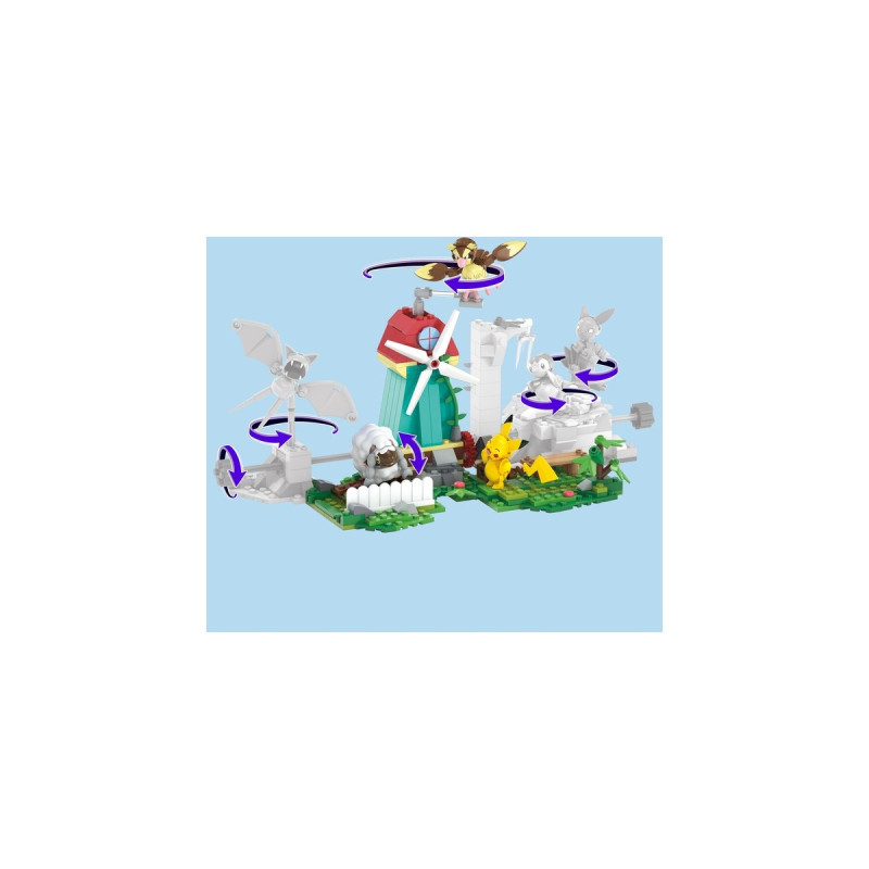 MEGA Pokémon - Windmühlen-Farm, Konstruktionsspielzeug(240-teilig)
