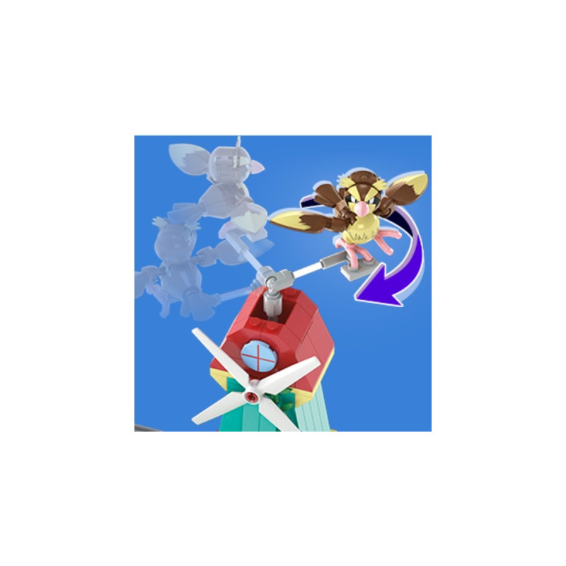 MEGA Pokémon - Windmühlen-Farm, Konstruktionsspielzeug(240-teilig)