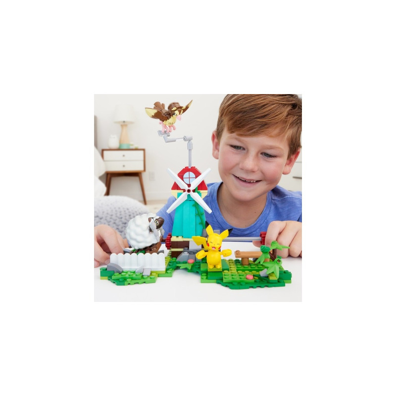 MEGA Pokémon - Windmühlen-Farm, Konstruktionsspielzeug(240-teilig)