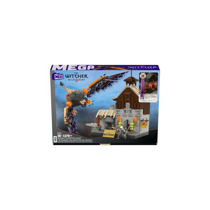 MEGA The Witcher - Geralts Greifjagd, Konstruktionsspielzeug
