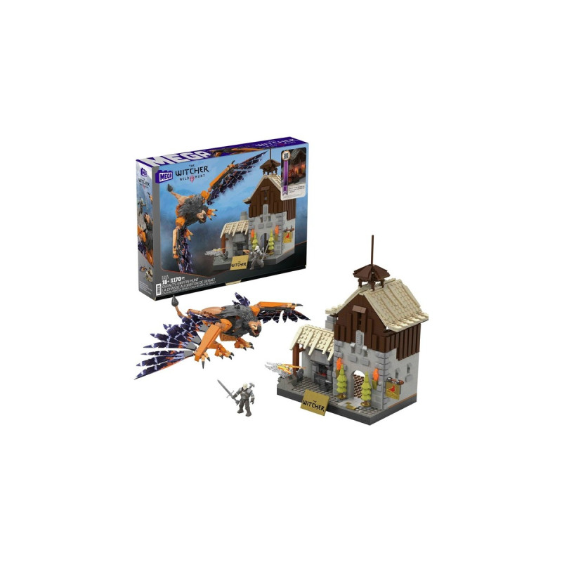 MEGA The Witcher - Geralts Greifjagd, Konstruktionsspielzeug