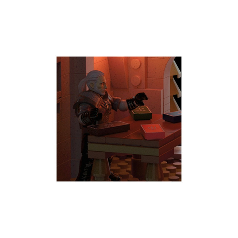 MEGA The Witcher - Geralts Greifjagd, Konstruktionsspielzeug