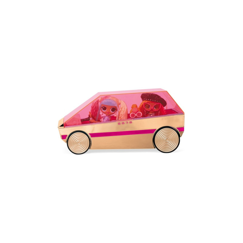 MGA Entertainment L.O.L. Surprise 3-in-1 Party Cruiser, Spielfahrzeug(roségold/pink)
