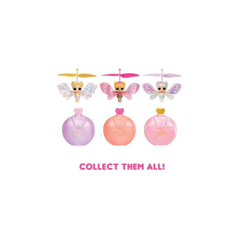 MGA Entertainment L.O.L. Surprise Magic Flyers - Flutter Star (Pink Wings), Puppe