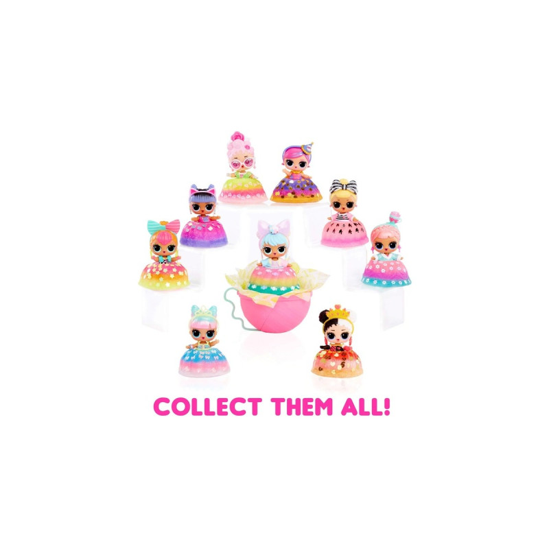 MGA Entertainment L.O.L. Surprise Mix & Make Birthday Cake Tots, Spielfigur(sortierter Artikel)
