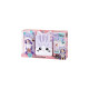 MGA Entertainment Na! Na! Na! Surprise 3-in-1 Backpack Bedroom Serie 3 Playset - Lavender Kitten, Spielfigur