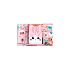 MGA Entertainment Na! Na! Na! Surprise 3-in-1 Backpack Bedroom Serie 3 Playset - Pink Kitty, Spielfigur